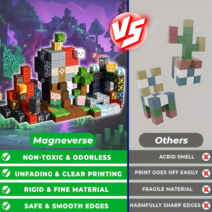 Creative Building Cube Set | Magnetic Building Blocks for Kids with Easy Connection | Fun Learning Tool for Imaginative Play 6