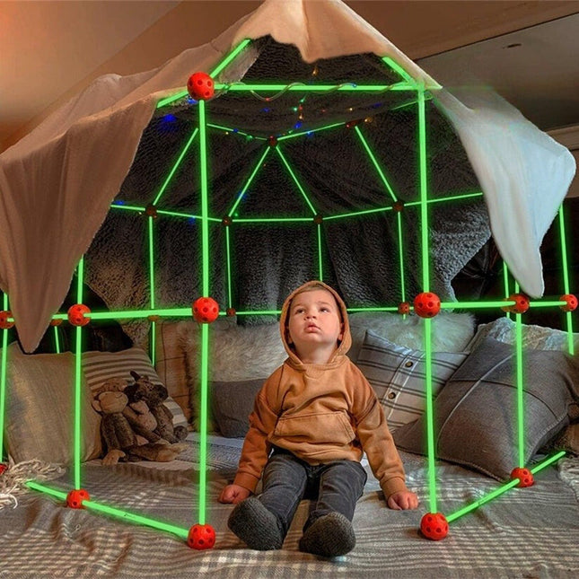 Creative Building Toy Kit for Kids with Easy Assembly & Tent Piece | Inspires Imagination and Adventure 1