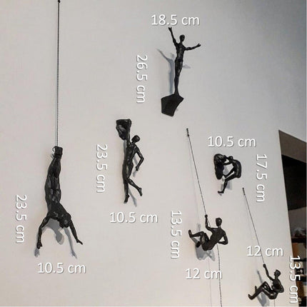 Creative Climber | 3D Wall Art Sculpture with Unique Design | Modern Wall Decor for Home and Office 1