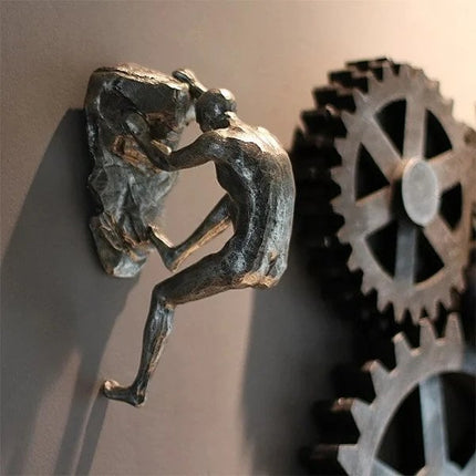 Creative Climber | 3D Wall Art Sculpture with Unique Design | Modern Wall Decor for Home and Office 5