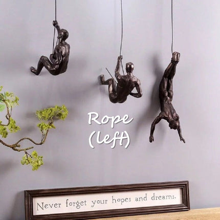 Creative Climber | 3D Wall Art Sculpture with Unique Design | Modern Wall Decor for Home and Office 8