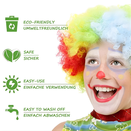 Creative Colors | Face and Body Paint Kit with 15 Vibrant Shades | Safe and Easy Application for All Ages 4