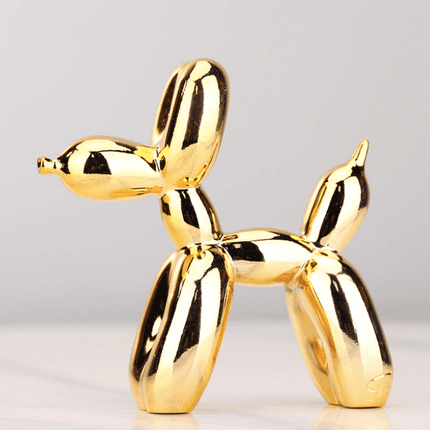 Creative Home Decor | Electroplated Balloon Dog Sculpture with Abstract Design | Unique Wall Decor for Modern Room Aesthetics 1