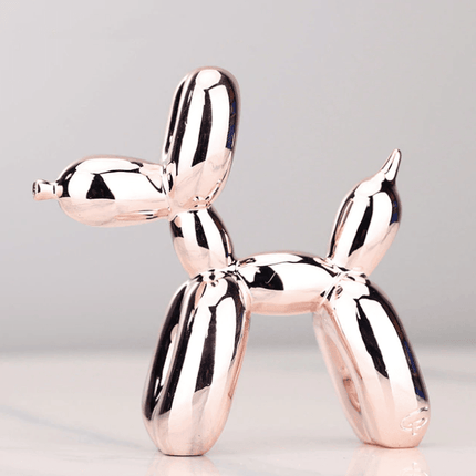 Creative Home Decor | Electroplated Balloon Dog Sculpture with Abstract Design | Unique Wall Decor for Modern Room Aesthetics 6