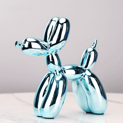Creative Home Decor | Electroplated Balloon Dog Sculpture with Abstract Design | Unique Wall Decor for Modern Room Aesthetics 7