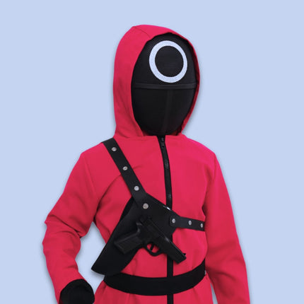 Creative Kids Costume Jumpsuit with Hood & Accessories for Halloween Fun 2