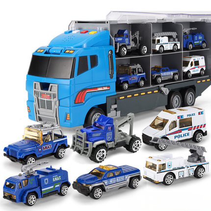 Creative Kids | Toy Construction Vehicle Set with Realistic Sounds | Interactive Play Carrier Kit for Imaginative Adventures 5