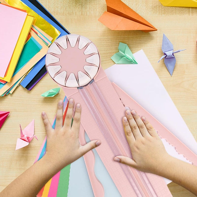 Creative Paper Edge Trimmer | 12 Cutting Styles for Versatile Crafting 1