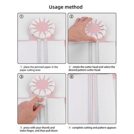 Creative Paper Edge Trimmer | 12 Cutting Styles for Versatile Crafting 2