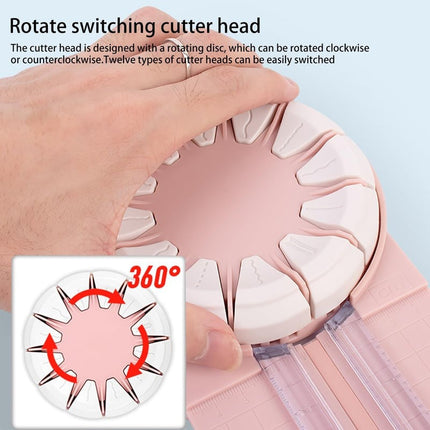 Creative Paper Edge Trimmer | 12 Cutting Styles for Versatile Crafting 5
