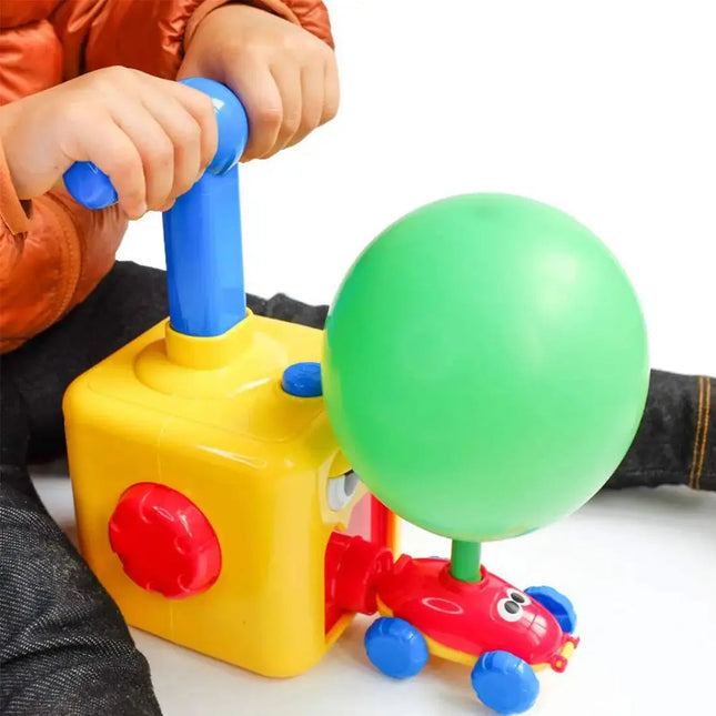 Creative Physics | Balloon Racing Car Experiment Set with Easy Assembly | Fun Learning for Kids 0