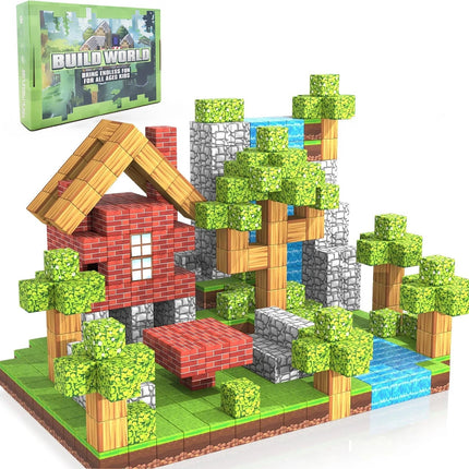 Creative Play | Magnetic Building Blocks Set for Kids with STEM Learning | Safe Educational Gift for Imagination 0