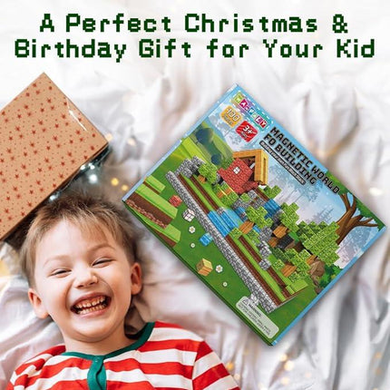 Creative Play | Magnetic Building Blocks Set for Kids with STEM Learning | Safe Educational Gift for Imagination 2