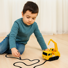 Creative Playset | Inductive Line Following Toy Car with Drawing Pen | Interactive Fun for Kids 3+ 0