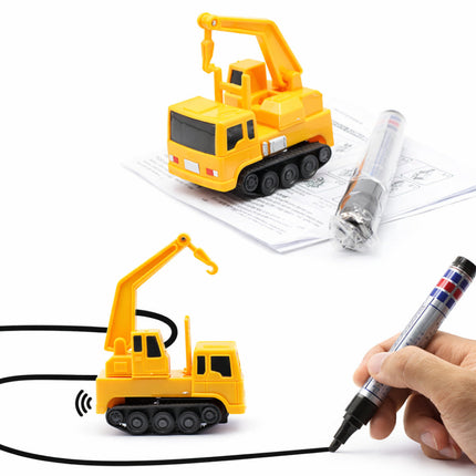 Creative Playset | Inductive Line Following Toy Car with Drawing Pen | Interactive Fun for Kids 3+ 2