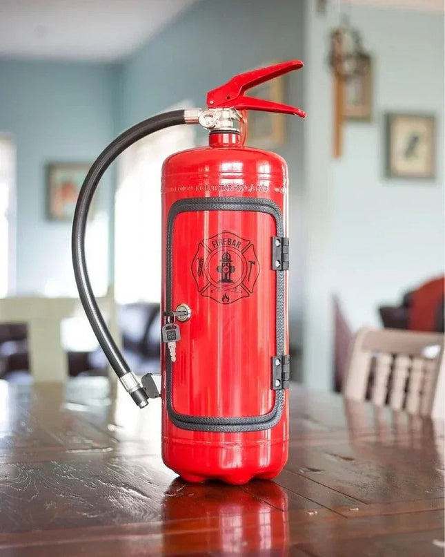 Creative Spirits Storage | Fire Extinguisher Whisky Holder with Unique Design | Portable Decor for Home Bars 0