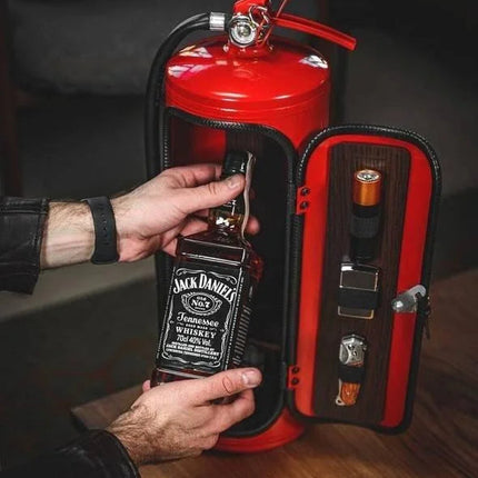 Creative Spirits Storage | Fire Extinguisher Whisky Holder with Unique Design | Portable Decor for Home Bars 1