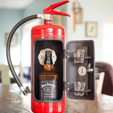 Creative Spirits Storage | Fire Extinguisher Whisky Holder with Unique Design | Portable Decor for Home Bars 3