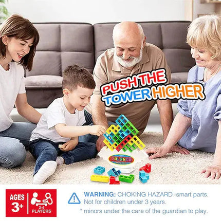 Creative Stack | Magnetic Balance Toy with Tetris Design | Engaging Fun for Cognitive Development 3