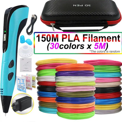 Creative Tools | 3D Pen Set with LED Display & PLA Filament | Easy-Control Drawing Tool for Imaginative Designs 10