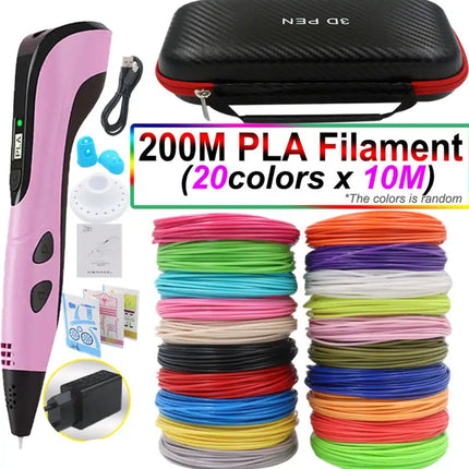 Creative Tools | 3D Pen Set with LED Display & PLA Filament | Easy-Control Drawing Tool for Imaginative Designs 11