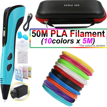 Creative Tools | 3D Pen Set with LED Display & PLA Filament | Easy-Control Drawing Tool for Imaginative Designs 17