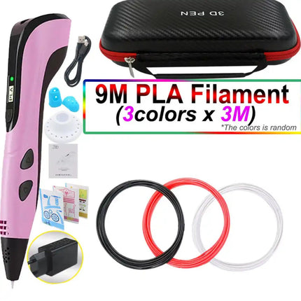Creative Tools | 3D Pen Set with LED Display & PLA Filament | Easy-Control Drawing Tool for Imaginative Designs 21