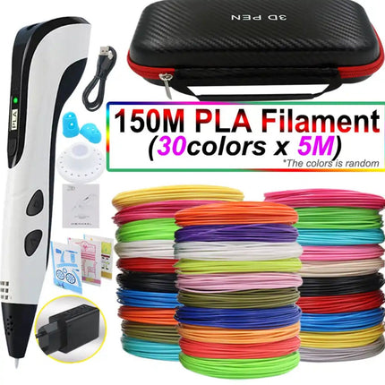 Creative Tools | 3D Pen Set with LED Display & PLA Filament | Easy-Control Drawing Tool for Imaginative Designs 5