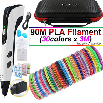 Creative Tools | 3D Pen Set with LED Display & PLA Filament | Easy-Control Drawing Tool for Imaginative Designs 7