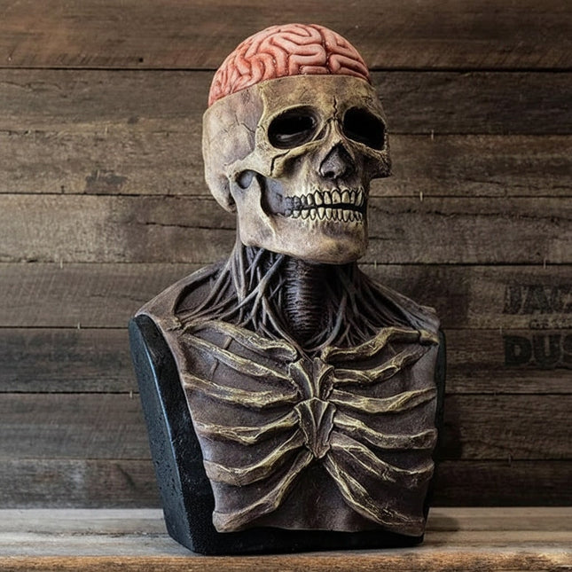 Creepy Skull | Scary Halloween Mask with Realistic Bone Design | Perfect for Spooky Events 0