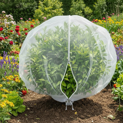 Cropshield | Fruit Protection Bags with Adjustable Drawstring Closure | Breathable Mesh for Pest Defense 1