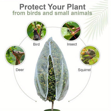 Cropshield | Fruit Protection Bags with Adjustable Drawstring Closure | Breathable Mesh for Pest Defense 4
