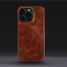 Crownline | Handcrafted iPhone Case in Genuine Cowhide Leather with Secure Grip | Sleek Design for Classic Protection 0