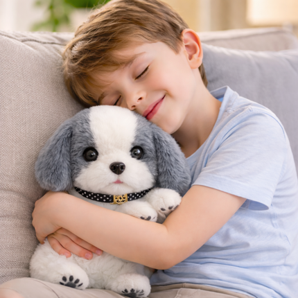 Cuddly Collection | Interactive Plush Dog Toy with Lifelike Motion | Touch-Responsive Fun for Kids 3
