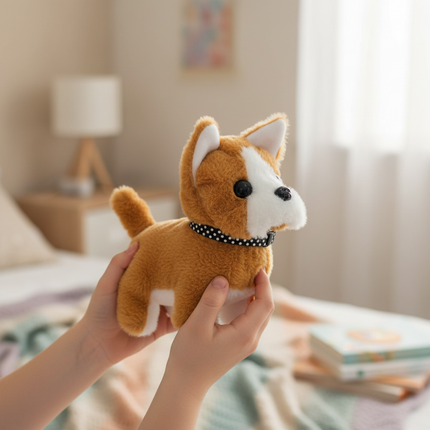 Cuddly Collection | Interactive Plush Dog Toy with Lifelike Motion | Touch-Responsive Fun for Kids 7