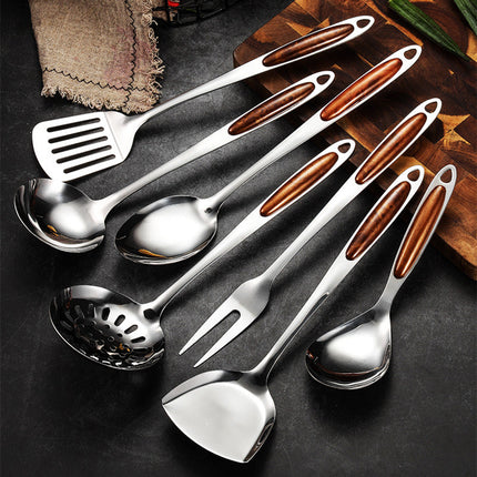 Culinary Collection | Stainless Steel Kitchen Utensil Set with Ergonomic Handles | Essential Cooking Tools for Professional Chefs 1