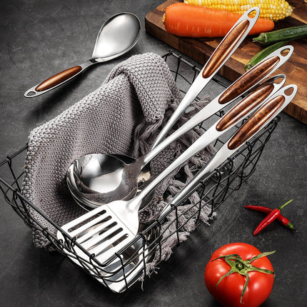 Culinary Collection | Stainless Steel Kitchen Utensil Set with Ergonomic Handles | Essential Cooking Tools for Professional Chefs 2