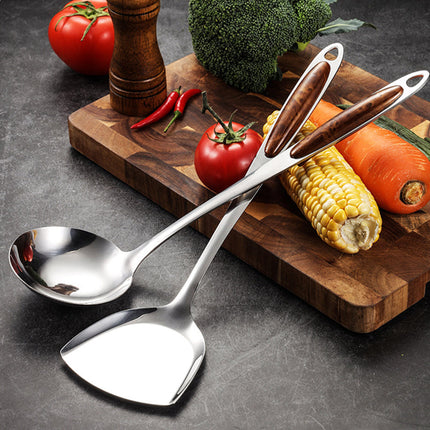Culinary Collection | Stainless Steel Kitchen Utensil Set with Ergonomic Handles | Essential Cooking Tools for Professional Chefs 3