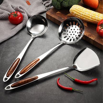 Culinary Collection | Stainless Steel Kitchen Utensil Set with Ergonomic Handles | Essential Cooking Tools for Professional Chefs 5