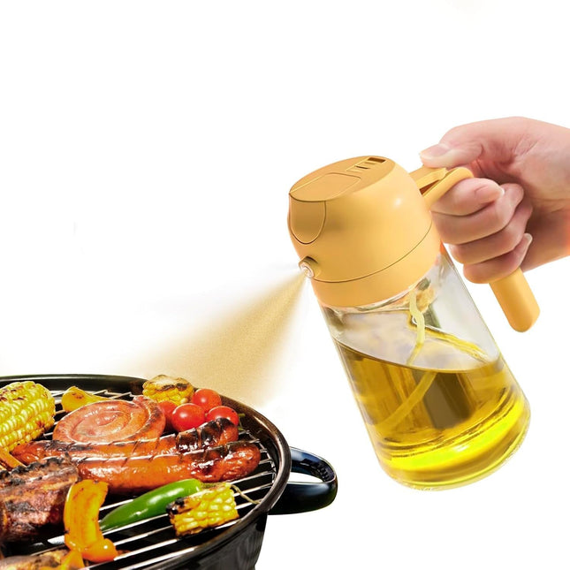 Culinary Essentials | 2-in-1 Olive Oil Sprayer with Dual Functionality | Precise Dispensing for Healthier Cooking 1