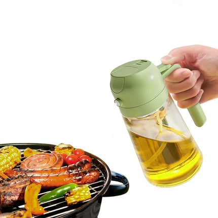 Culinary Essentials | 2-in-1 Olive Oil Sprayer with Dual Functionality | Precise Dispensing for Healthier Cooking 2
