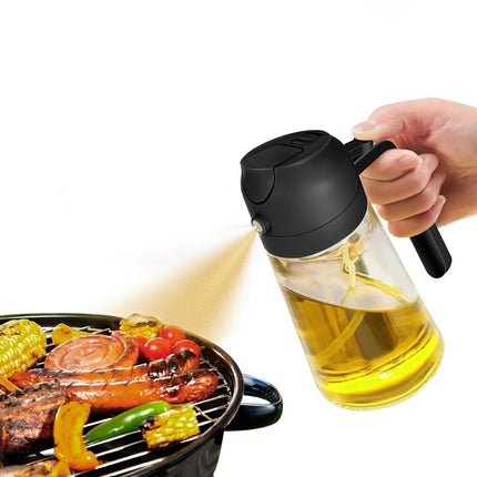 Culinary Essentials | 2-in-1 Olive Oil Sprayer with Dual Functionality | Precise Dispensing for Healthier Cooking 3