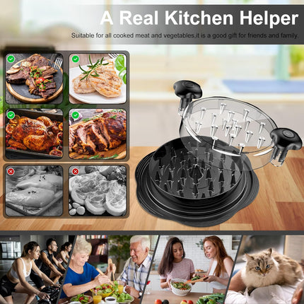 Culinary Pro | Ergonomic Chicken Shredder Tool with Non-Slip Grip | Effortless Shredding for Quick Meal Prep 5