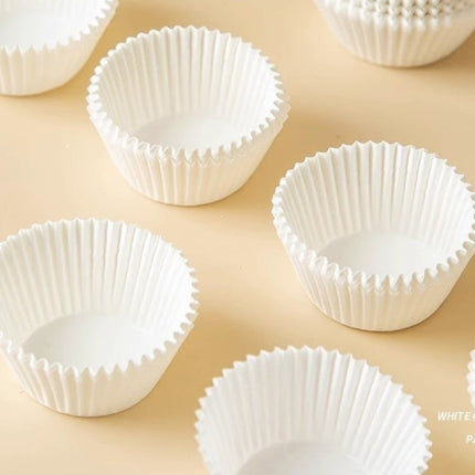 Food Grade Disposable Cupcake Baking Cups with Oil-Resistant Design | Perfect for Muffins and Individual Treats