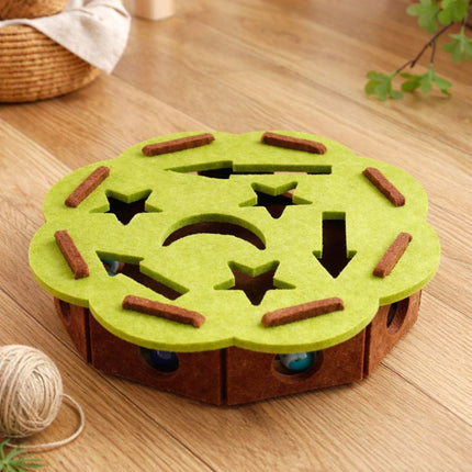 Curious Cat | Interactive Cat Toy with Hidden Ball & Soft Tunnels | Engaging Play for Indoor Cats 7
