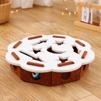 Curious Cat | Interactive Cat Toy with Hidden Ball & Soft Tunnels | Engaging Play for Indoor Cats 8