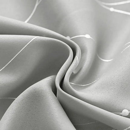 Living Room Curtains with Wave Pattern, Window Curtain Panel – image 8