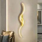 Curved Wall Sconce Light | Modern LED Design with Energy-Efficient Illumination | Versatile Wall Decor for Ambient Lighting 0