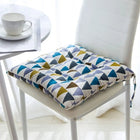 Chair Seat Cushion, Dining Chair Cushion with Cotton Linen Cover, Reversible Floor Cushion for Window Seat