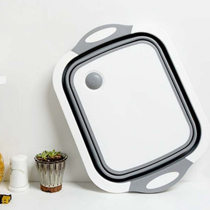 Multifunctional Folding Vegetable Board & Washing Basket with Space-Saving Design | Versatile Kitchen Tool for Efficient Meal Prep